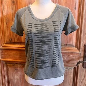 NWOT SUNDRY Terry Cloth Tee